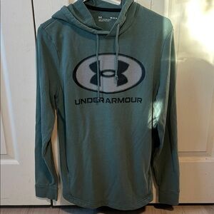 Under Armour Green Pullover Hoodie shirt